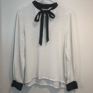 Zara Basic Strip Full Sleeve Top